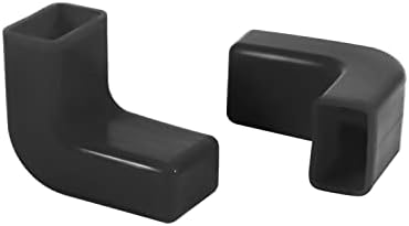 Factory Bumper Tow Hook Covers Fit for Jeep Wrangler JK, JL, Gladiator JT 07-22 Front Bumper Protect from Scuffs and Scratches, 2 Pack (Black)