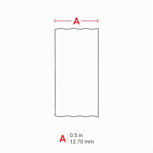 Cinta de nailon Brady M21-500-499 impermeable de 12.70 mm 3