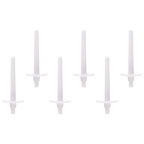 UTHCLO 6piezas Soporte para Bobinas de Plástico para Máquina de Coser Singer Compatible de Husillo para Enrollado de Hilo Accesorio Duradero y Práctico para Bordadoras Domésticas