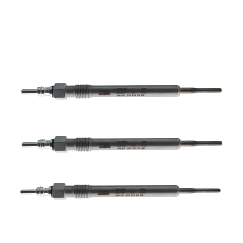 Bougies de préchauffage diesel pour affronter l'hiver en Audi A3 A4 A6 Q5, lot de 3