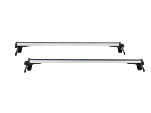Barras transversales universales para techo de coche SUV y sedan de aluminio ajustable