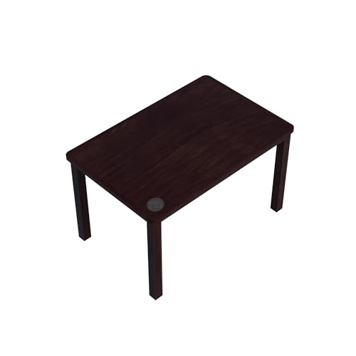 Image of VK Furniture Premium Solid Wood 6 Seater Dining Table Set of 6 for Home | Sheesham Wooden Dining Table with High Back Cushioned 6 Chairs Walnut |Dinning Table 6 Seater Chairs for Home| Cream Walnut