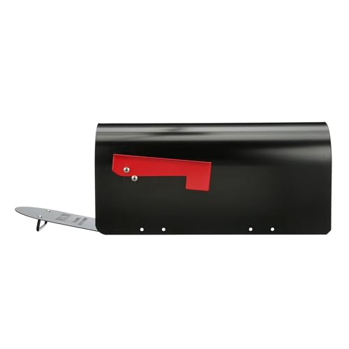 Architectural Mailboxes MB801BAM Ironside Large Capacity Galvanized Steel Black thumb #8
