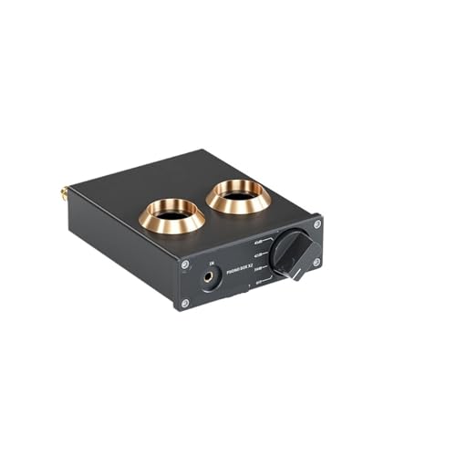 Préamplificateur phono à tube Box X2 pour platine vinyle avec alimentation