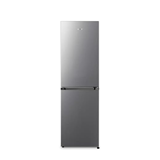 Gorenje NRK418DCS4, Kühl-Gefrier-Kombination 182cm Höhe, 55cm Breite, 256L(171L/85L), Total NoFrost, Multiflow 360°, wechselbarer Türanschlag, CrispZone, Eco Use, Inox Look [Energieklasse D]