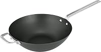Scanpan Black Iron Wok, 30 cm, Carbon Steel