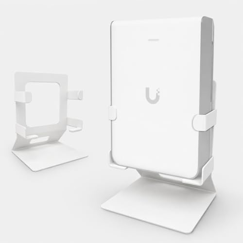 Support UniFi U7 Pro de table et mural en métal avec base antidérapante