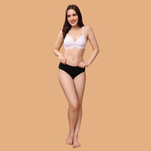 Image of Floret Women's Convertible-Straps T-Shirt Bra Lightly Padded & Non-Wired Medium Coverage Bra