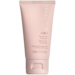 VEGAMOUR GRO Revitalizing Shampoo, Support Thicker, Fuller Looking Hair, Shampoo Formulated Without Sulfates for Thinning Hair with Vegan Keratin, Natural Citrus Scent