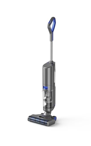 Marantz-Selec - Aspirateur Laveur 2 en 1 sans fil - Sol dur et moquette, Ecran digital, Autonomie 25mn (100m2), Nettoyage automatique, Réservoir 0,8L, Batterie amovible, Station de charge et rangement