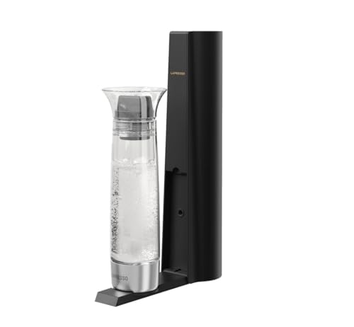 LePresso Carbonator Sparkling Water Maker, Portable Instant Sparkling Water Machine with 1000mL Capacity, Soda Maker with Pressure Release Safety Valve, 1000mL Capacity Fizz Maker (No Capsule)