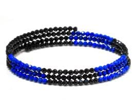 Bracelet triple rangs grenat et spinelle pour un style bohème chic au quotidien