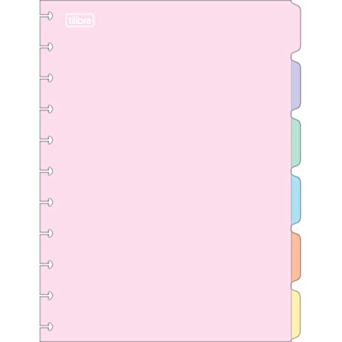 Tilibra - Divisórias Para Tilidisco Universitário Académie Pastel