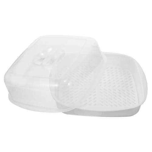 Mikikit 1Pieza Vaporera de Microondas Multifuncional de Vapor Refrigerador Limpiar Color