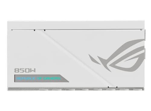 Asus ROG Loki SFX-L 850W Platinum White Edition (Fully Modular Power Supply, 80+ Platinum, 120mm PWM ARGB Fan, Aura Sync, ATX 3.0 Compatible, PCIe 5.0 Ready, 10 Year Warranty) by Asus - Image 9