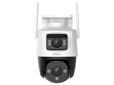 Risoluzione ultra elevata: immagini e video in 10 MP per chiarezza e dettagli eccezionali. Doppio obiettivo: combina un obiettivo fisso e un obiettivo PT per la massima versatilità nel monitoraggio. Visione notturna avanzata: illuminazione IR e Full Color per chiarezza in condizioni di scarsa luce fino a 30 metri. Rilevamento intelligente: intelligenza artificiale avanzata per il rilevamento preciso di persone e oggetti, minimizzando falsi allarmi. Audio bidirezionale: consente la comunicazione in tempo reale con microfono e altoparlante integrati.
