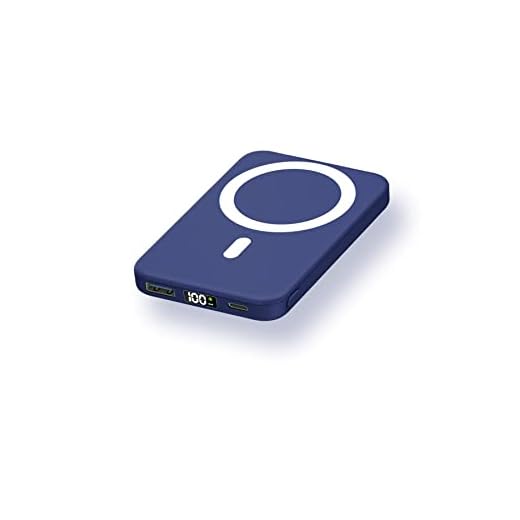 DEKSMO Trådlös powerbank snabbladdande USB c pd 22,5 W 10 000 mAh 20 W mini smal bärbar dator trådlös magnetisk bärbar laddare flicka telefoner batteripaket qc3.0 för iPhone 12/13/11/13 pro/12Pro Max/Mag-Safe