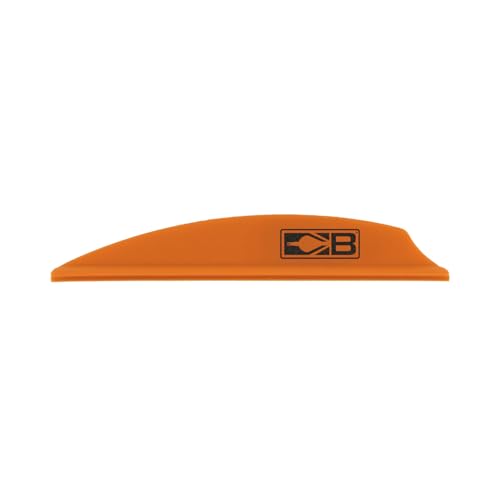 Air Vane Bohning Co Orange Fluo 2" empennage flèche arc rigide