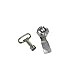 Mini Cam Lock 304 Stainless Steel Safety Mailbox Cam Lock Equipment Cabinet Lock for Industrial Distribution Box(A set-H10-Stainless)