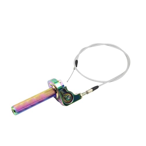 Poignée accélérateur 22mm avec câble pour sorties dirt bike et moto