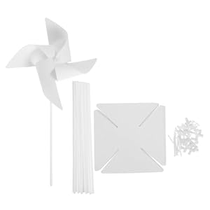 Bestonzon Zestaw Wiatraczków DIY 12 sztuk