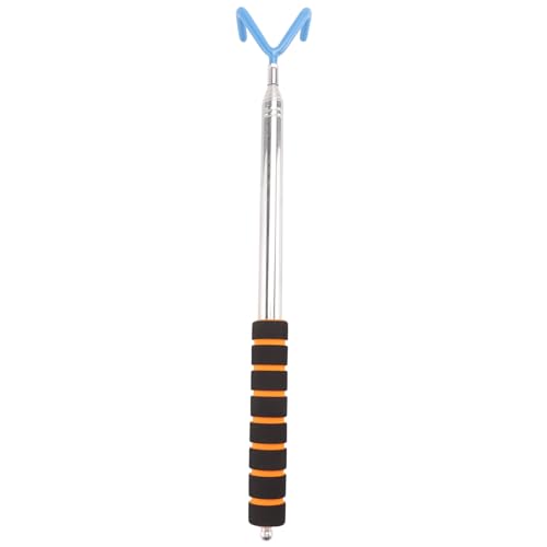 Surluoen Recogedor de Golf de Disco Agarrador de Golf de Disco Poste TelescóPico PortáTil de 10 Pies con Gancho Duradero para Disco Al Aire Libre
