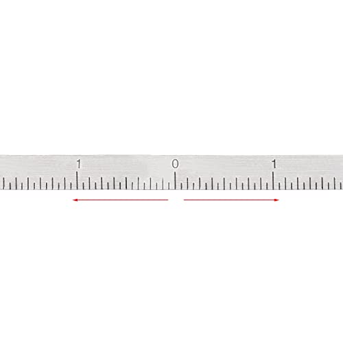 Regla adhesiva de aluminio 6 pulgadas 2 piezas miniatura 3