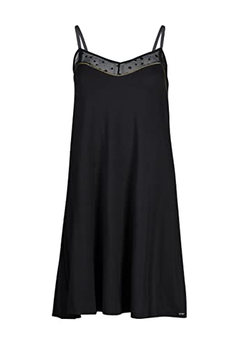 Preisvergleich Produktbild Skiny Damen Spaghettisleepshirt Nachthemd, black, 44