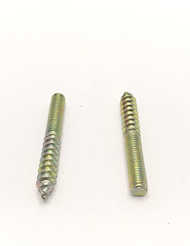 Image of Hanger Bolt M5x40 Double Headed Bolt Self-Tapping Screw for Furniture 50Pcs