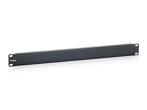 Equip - Mascherina 19" 1HE RAL 9005, colore: Nero