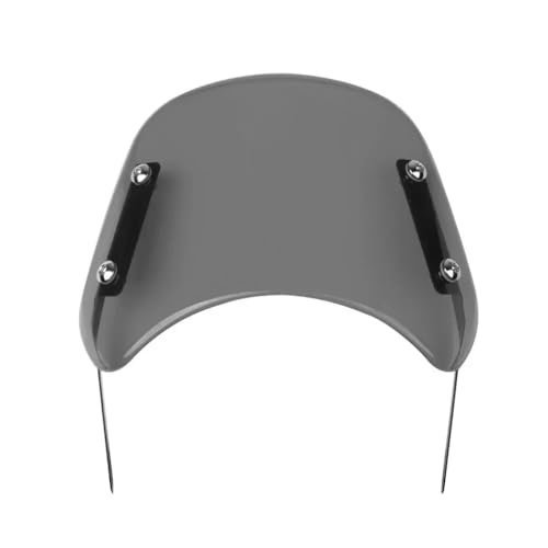 Déflecteur de vent universel noir becquet pare-brise moto protection aérodynamique