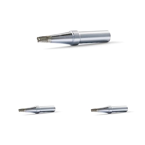 Image of Weller ET B (4ETB-1) Soldering Tip for Weller WE 1010, Chisel, Width 2.4mm, Thickness 0.8mm, 1 Piece (Pack of 3)
