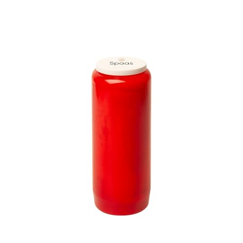 Spaas Novena Candle Dayburner, ± 9 Tage, rot