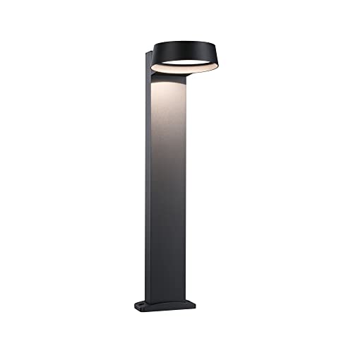 Paulmann 94790 LED Pollerleuchte Capea Grand IP44 11,5W 1050lm 650mm Anthrazit Alu Druckguss 3000K