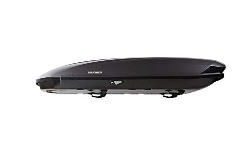 YAKIMA - ShowCase, Aerodynamic Rooftop Cargo Space for Larger Vehicles, Wagons & SUVs, 20, Anthracite