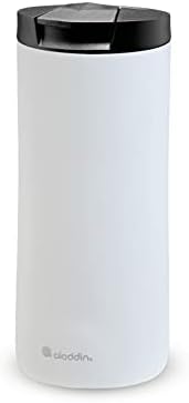 Aladdin Urban Thermavac Stainless Steel Travel Mug 0.47L Gradient Blue  Leakproof - Double Wall Vacuum Insulated Cup - Keeps Hot for 3.5 Hours - BPA-Free - Dishwasher Safe