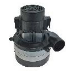 Motor de aspiración 069100012.01 Ametek con invitación de aspiración para mopa WAP mod. SCRUBTEC R 466 TANGENZIALE TRISTADIO - 24V 500W