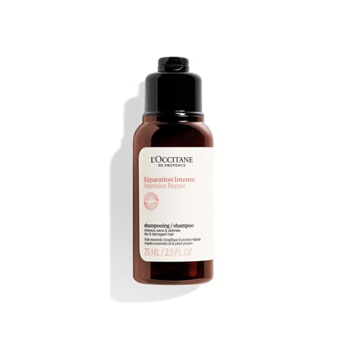 Image of L'OCCITANE - Intensive Repair Shampoo - 75 ml - Dry & damaged Hair - Made in France