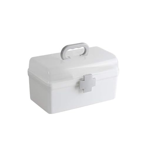 Cassetta dei medicinali Armadietto dei multistrato per uso domestico di pronto soccorso Armadietti dei Organizzatore di stoccaggio plastica