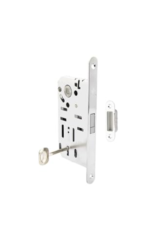 System Manyetık Oda Tipi Kilit Parlak Krom Lc100Lt01N Cr, Tek Ebat