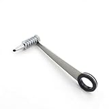 1 Stück Spiralschneider Edelstahl Kartoffel Spiralschneider Gemüseschäler für Zucchini Gurken Karotten Äpfel Küchenhelfer für kreative Gerichte Zoodles gesunde Snacks leicht zu reinigen (C)