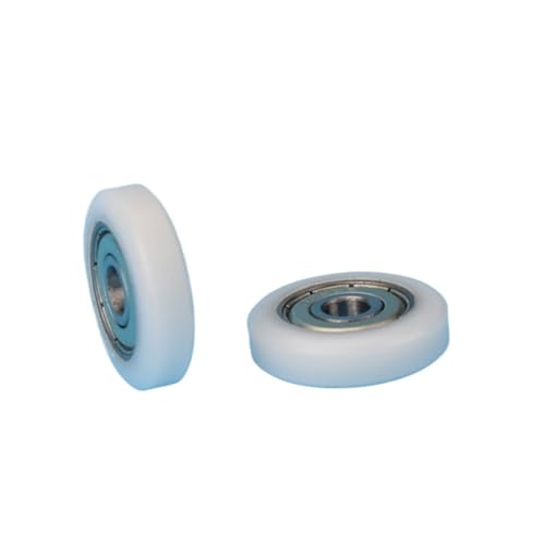 Axe bloqué ? Réparez avec la roue en plastique nylon 6x26x7mm à poulie plate pour tiroir
