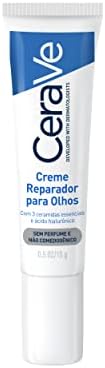CeraVe Creme Reparador para Olhos, com 3 Ceramidas Essenciais e Á...