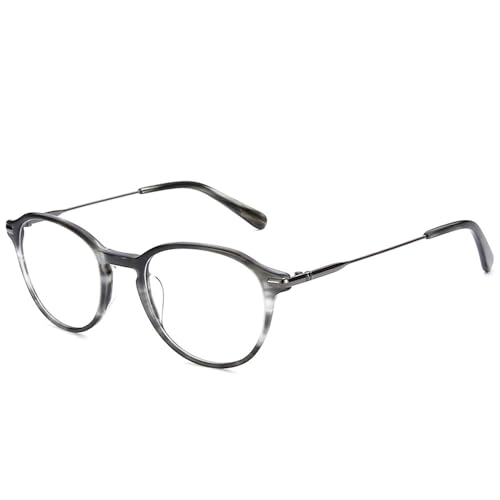 Montures de lunettes rondes rétro MUTYNE en acétate et métal élégant