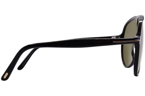 Tom Ford Vladimir Green Pilot Men's Sunglasses FT1211 01N 653