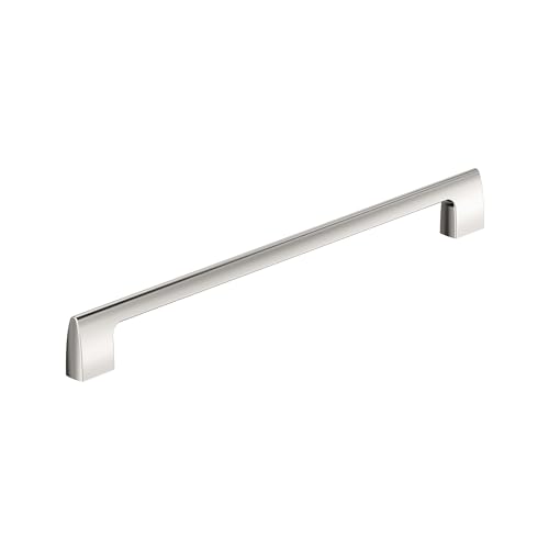 Amerock 12-5/8" Riva Polished Nickel Drawer Pull
