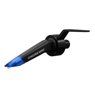 Ortofon Concorde Music Blue Phono Cartridge Tool-Free Installation on S-shaped Tone Arms - Les Beatles, Paul McCartney, John Lennon, RIngo Starr, George Harrison