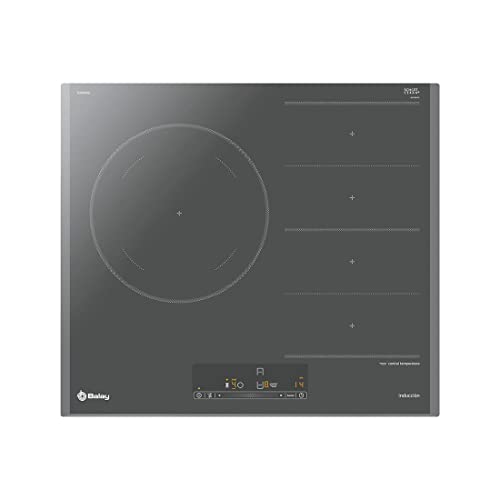 Balay 3EB969AU hobs Titanio Integrado Con - Placa (Titanio, Integrado, Con placa de inducción, 3300 W, Rectangular, 210 x 400 mm)