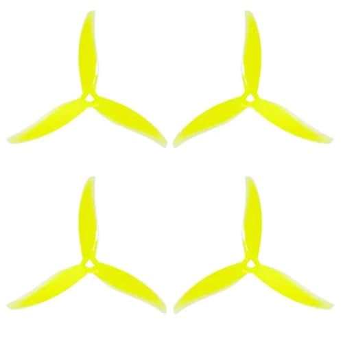 Hélice T5146 FPV jaune 5.1 pouces pour éliminer les vibrations