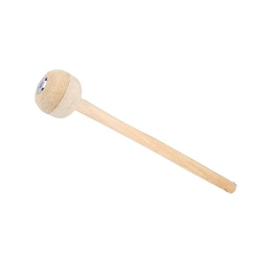 Bass Drum Mallet Concert, Mallet Wool, Drum Mallet, Percussion Drum Mallet, Bass Drum Mallet Stick with Wool Felt Head Percussion Marching Band Accessory